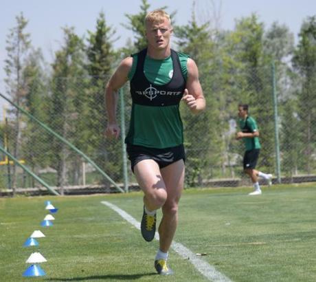 Konyasporlu futbolcular FMS testinden geçti