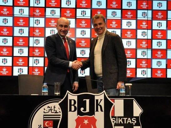Beşiktaş'ın yeni sponsoru Bahçeşehir Koleji