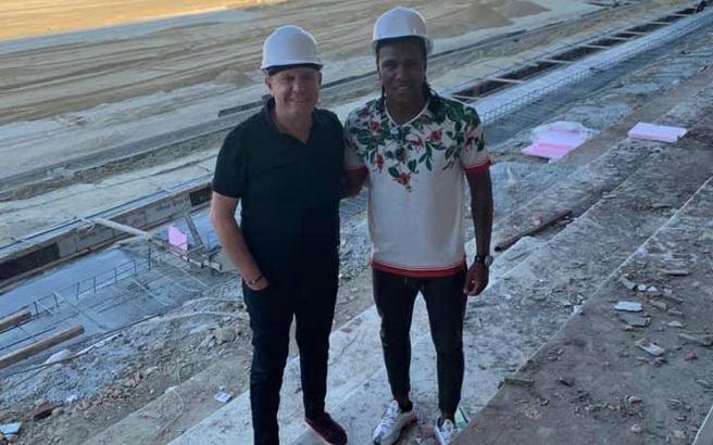 Başkandan Rodallega paylaşımı: Hoş geldin gol makinası