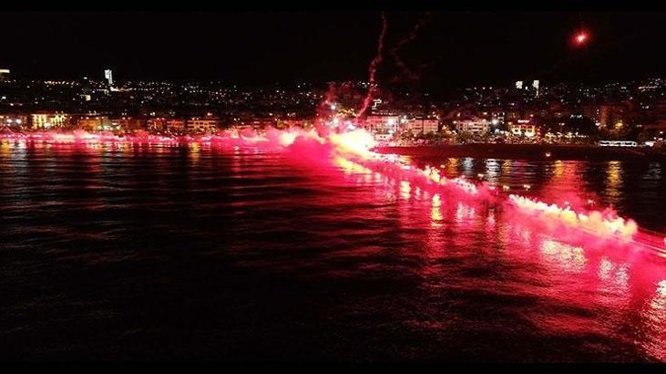 Samsunspor'un 54. kuruluş yıldönümü büyük coşkuyla kutlandı