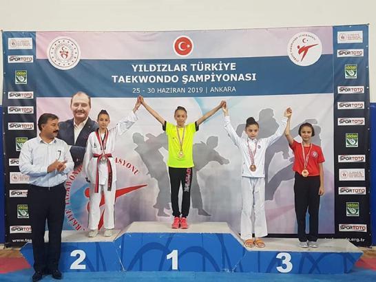 Dodurga'lı sporcu Türkiye şampiyonu oldu
