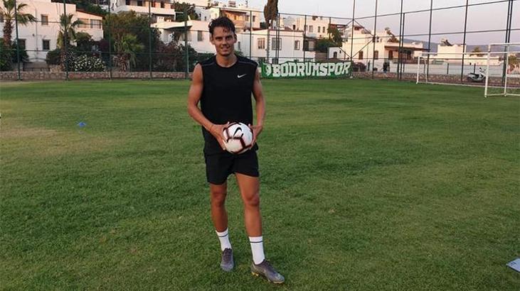 Enes Ünal, Bodrumspor tesislerinde çalışıyor