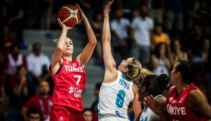 Kadınlar EuroBasket 2019 | Slovenya - Türkiye maç sonucu: 62-55