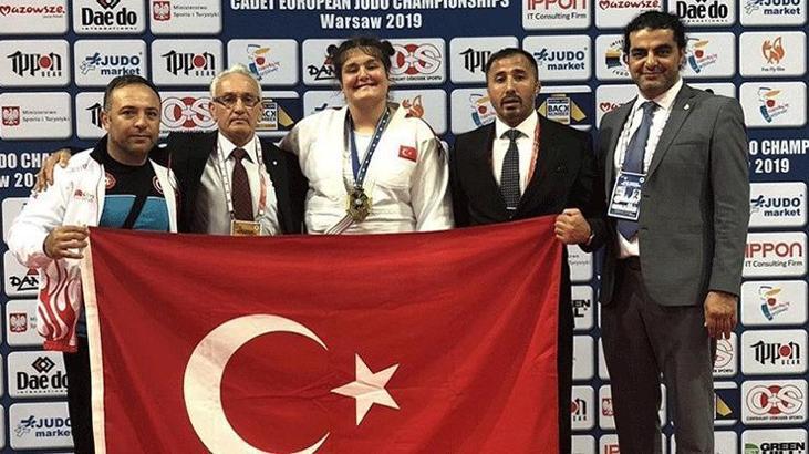 Manisalı judocu Avrupa üçüncüsü oldu