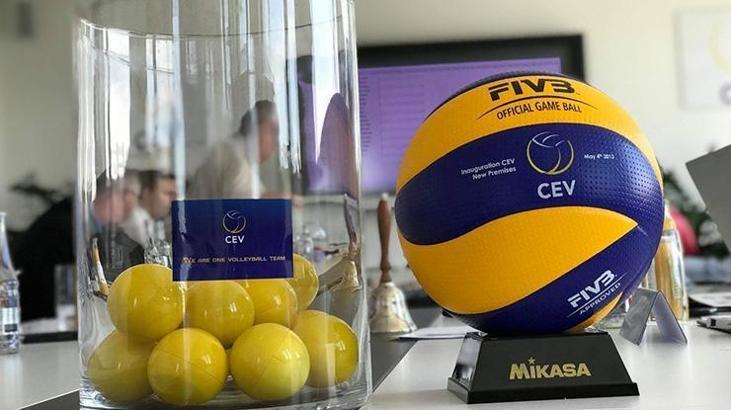 CEV Kupası ve Challenge Kupası'ndaki Türk takımlarının rakipleri belli oldu