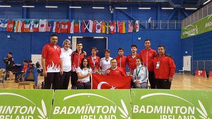 Para badmintonda 6 madalya sevinci