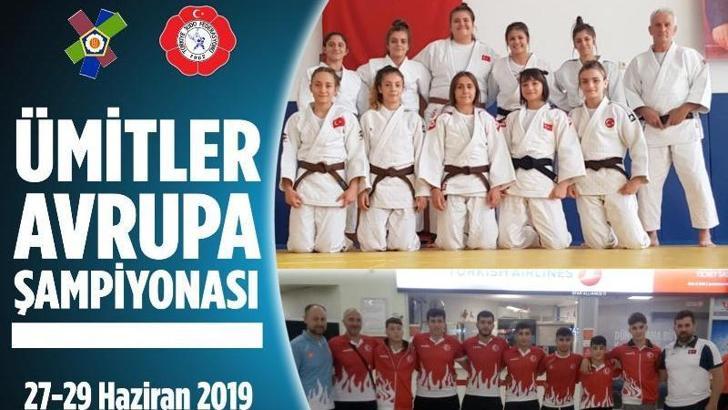 Ümit milliler Avrupa Judo Şampiyonası'na hazır