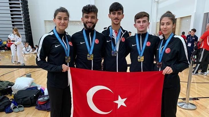 Para-taekwondoculardan 5'i 1 yerde!