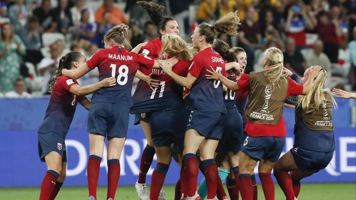 Norveç, FIFA Kadınlar Dünya Kupası'nda çeyrek finalde