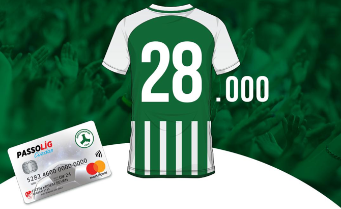 Giresunspor'dan 28 bininci Passolig Kart sahibine VIP Kombine