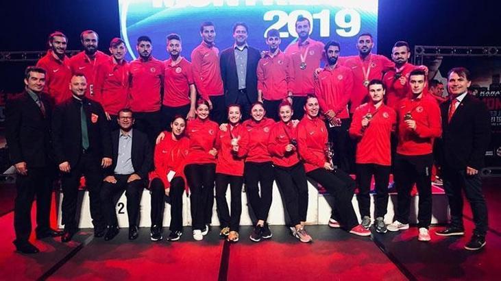 Milli Karateciler Kanada'da 9 madalya kazandı