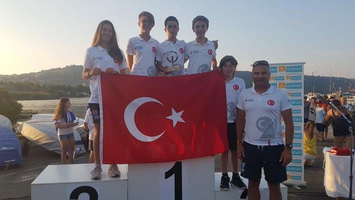 Can Ertürk'ten Girit'te gümüş madalya