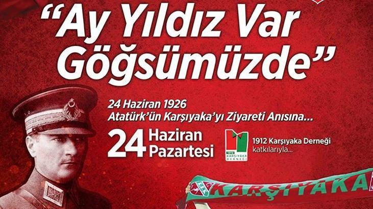 Karşıyaka'da tek yürek kutlama