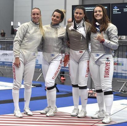 Kadın Kılıç Milli Takımı, 2020 Tokyo Olimpiyatları için 25 puan kazandı