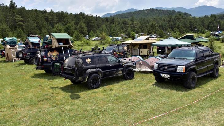 Mudurnu'da 4x4 Dünyası Offroad Fest yoğun ilgi gördü