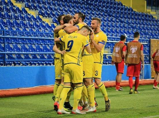 Vedat Muriç'li Kosova'nın galibiyeti coşkuyla kutlandı