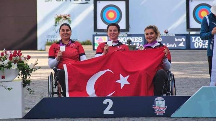 Paralimpik okçular dünya ikincisi oldu