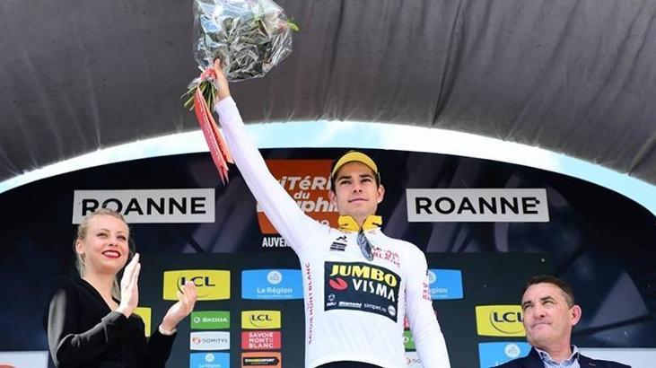 Dauphiné Kriteryumu'nda zamana karşı etabın en hızlısı van Aert
