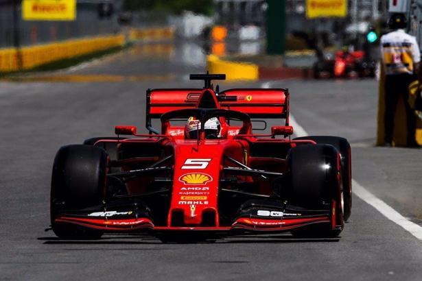 Kanada'da pole pozisyonu Vettel'in