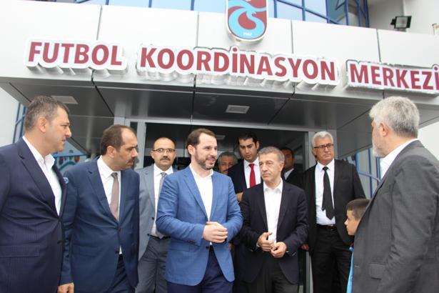 Trabzonspor'da bayramlaşma töreni düzenlendi