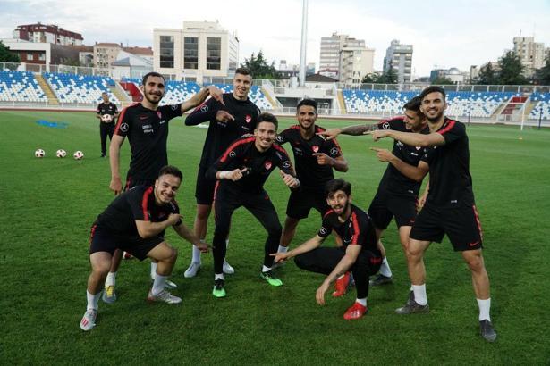 Ümit Milli Takım, Kosova maçı hazırlıklarını tamamladı