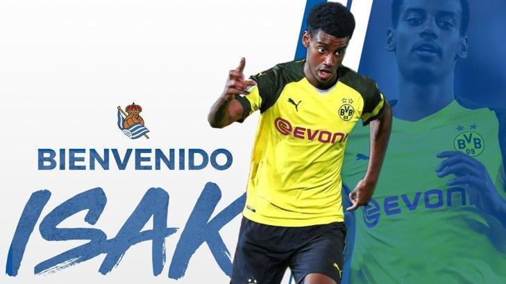 Alexander Isak Real Sociedad'a transfer oldu!