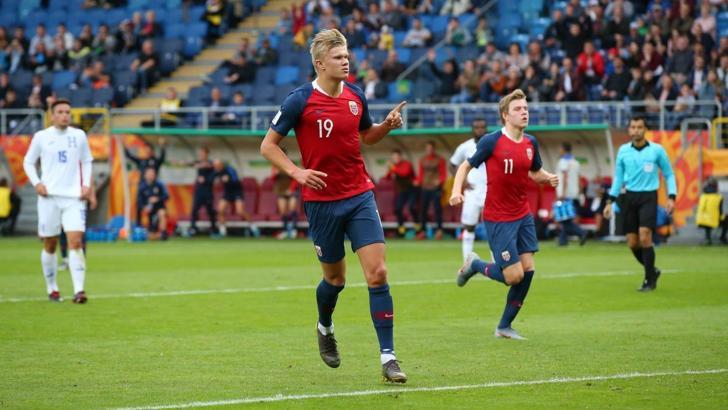 Norveç adına attığı 9 gol Erling Braut Haland'a yetmedi