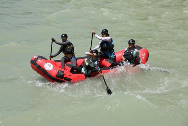 R4 Dünya Rafting Şampiyonası Tunceli'de başladı