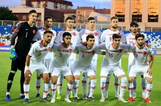 Ümit Milli Futbol Takımı, Kosova'ya 3-1 yenildi
