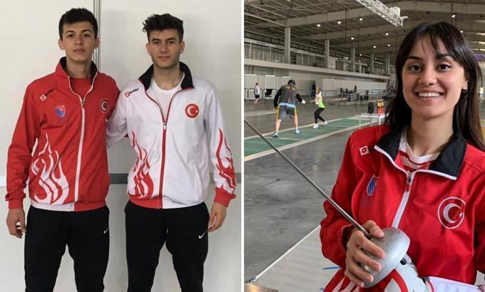 Eskrimde 9 sporcumuz mücadele edecek