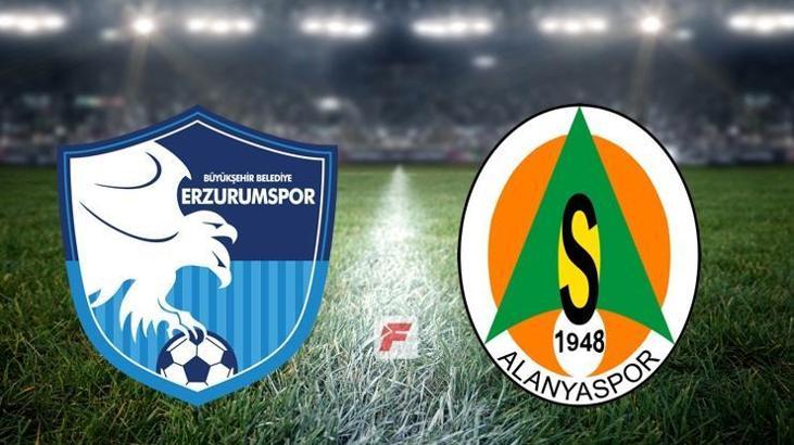 Büyükşehir Belediye Erzurumspor - Aytemiz Alanyaspor maç sonucu: 1-0