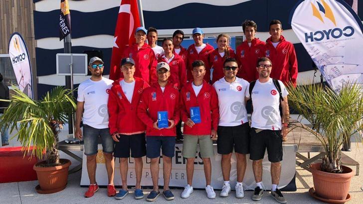 Derin Baytur, yelkende Avrupa dördüncüsü