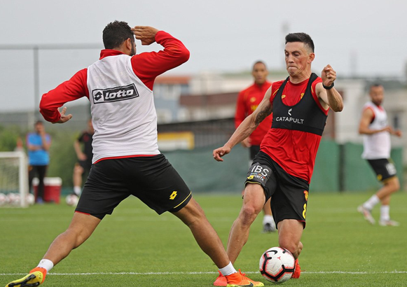 Göztepe, Ankaragücü maçının hazırlıklarını sürdürdü