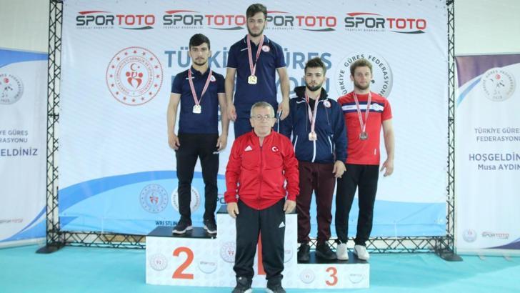 U23 Türkiye Grekoromen Güreş Şampiyonası sona erdi