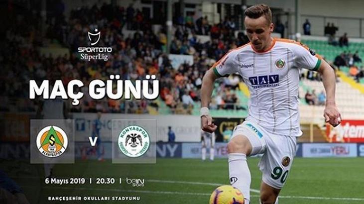 Aytemiz Alanyaspor-Atiker Konyaspor maçında Josef Sural hazırlığı