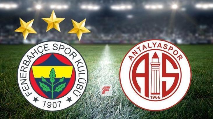 Fenerbahçe - Antalyaspor (11'ler belli oldu)