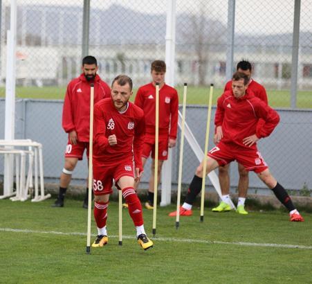 Sivasspor, Başakşehir maçı hazırlıklarını sürdürdü