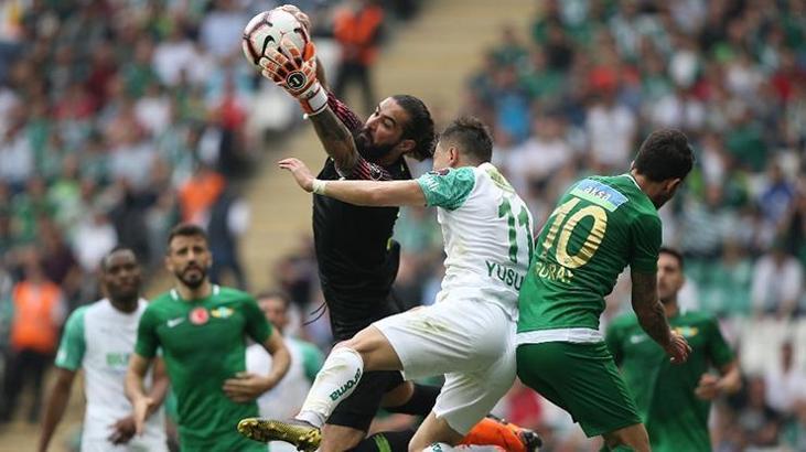 Bursaspor - Akhisarspor maç sonucu: 0-0