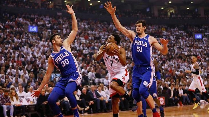 Raptors 1-0 öne geçti