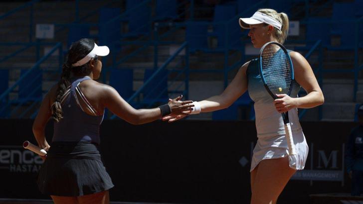 İstanbul Cup'ta ilk finalist Alexa Guarachi-Sabrina Santamaria çifti oldu