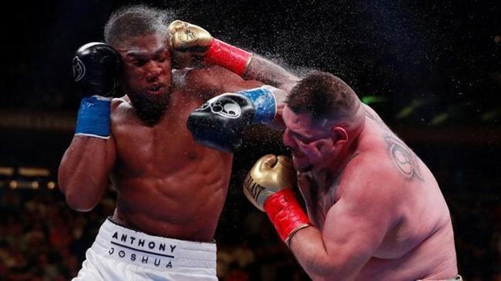Andy Ruiz Anthony Joshua'yı nakavt etti!