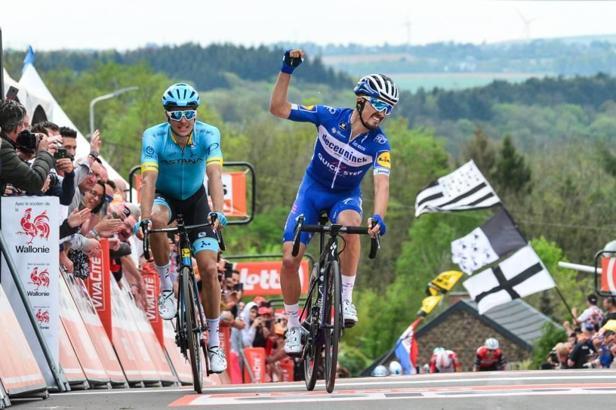 La Fleche Wallonne'da zafer bir kez daha Julian Alaphilippe'in