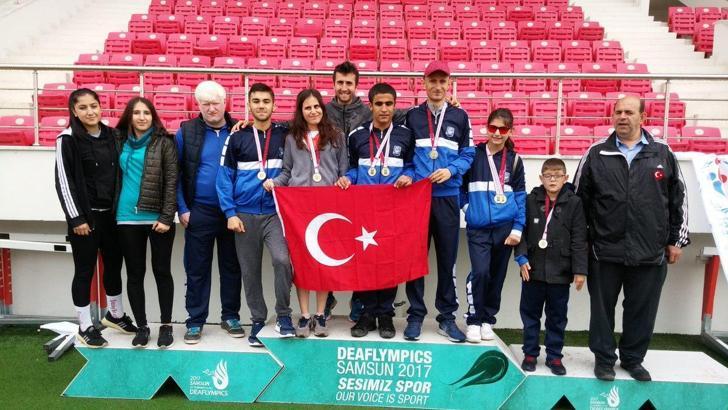 Manisalı görme engelli atletlerden 12 madalya