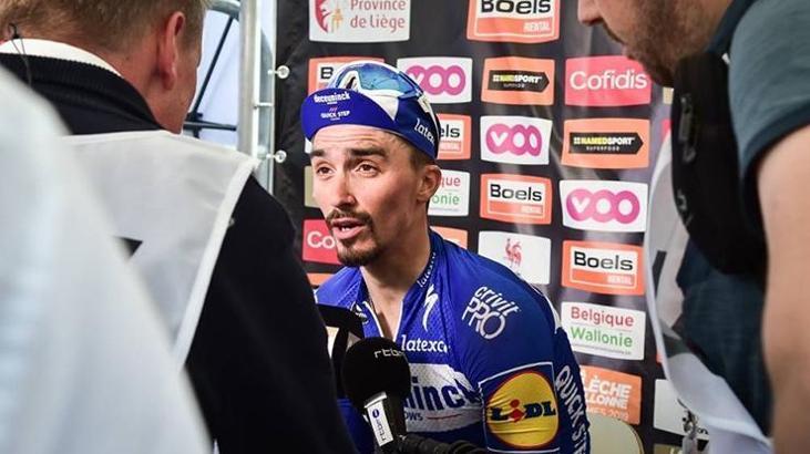 Julian Alaphilippe: Bu tarz günlerde çok çabuk tepem atar