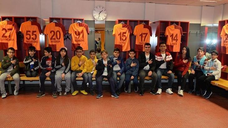 Galatasaray, Şehit ve Gazilerimizin çocuklarını TT Arena'da ağırladı