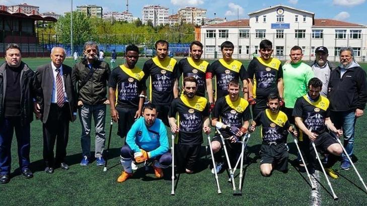 Amputede zorlu maçı son saniye golü ile İSÖS kazandı!