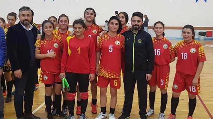 Kayseri Spor Lisesi, Kız Futsal Takımı Türkiye finallerine gidiyor