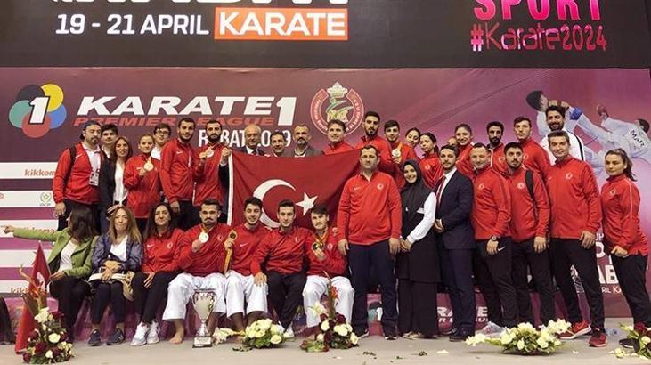 Karatede Türk Milli Takımı zirvede