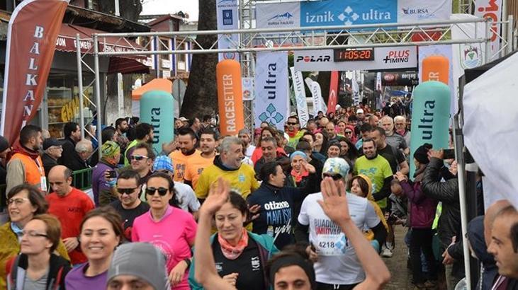 Türkiye'nin en büyük maraton yarışı İznik Ultra sona erdi