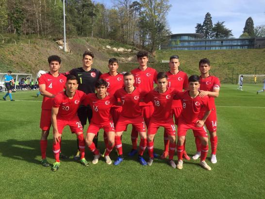 U17 Milliler Fransa'ya 3-1 mağlup oldu